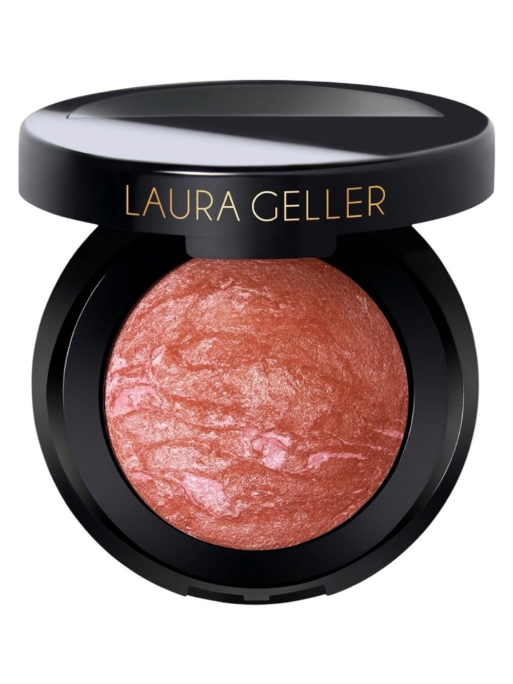 Laura Geller Baked Blush-n-Brighten Pink Grapefruit Full Size NWT Made in Italy